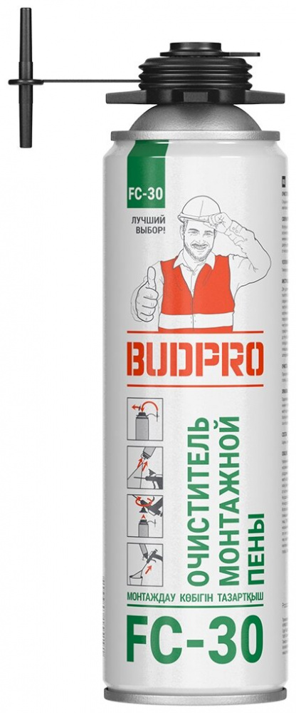 Купить очиститель от пены budpro 30 440мл в интернет-магазине "Корд".