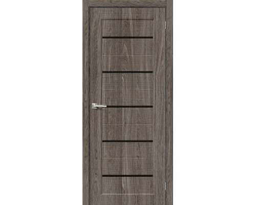 Купить дверь мода 22 ash wood black line 200х80 в интернет-магазине "Корд".