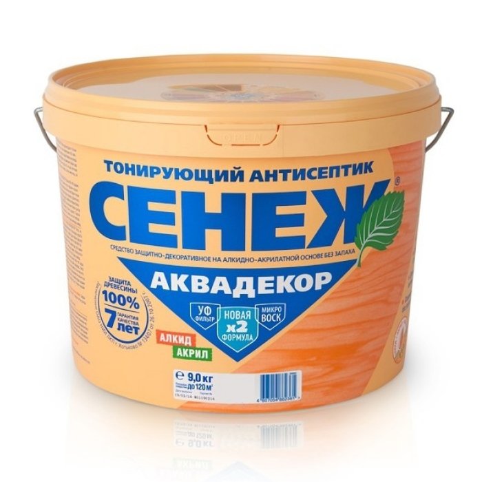 Купить антисептик сенеж 105(калужница) 0,9кг в интернет-магазине "Корд".