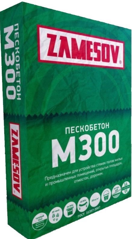 Купить сухая смесь м-300   50кг. песко бетон замесов в интернет-магазине "Корд".