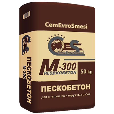 Купить сухая смесь м-300   50кг. песко бетон  в интернет-магазине "Корд".