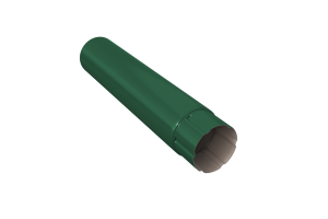 Труба водосточная оцинк. d90 L-3,0 RAL6005