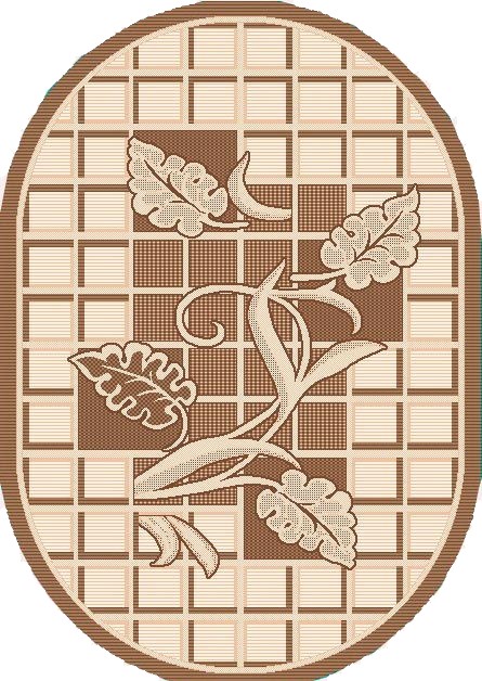 Купить коврик эко 1,4х1,4м круг 7915-01 в интернет-магазине "Корд".