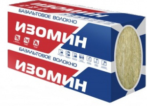 Утеплитель базальтовый Изомин 25 (1200х600х50) 8шт 0,288 м3