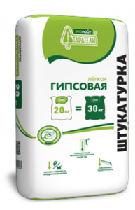 Штукатурка гипсовая легкая 20кг Эколайт Старатели