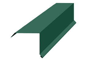 Планка торцевая RAL6005 120х95 2м зеленый 