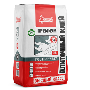 Купить клей плиточный премиум 25 кг. (старатель) в интернет-магазине "Корд".