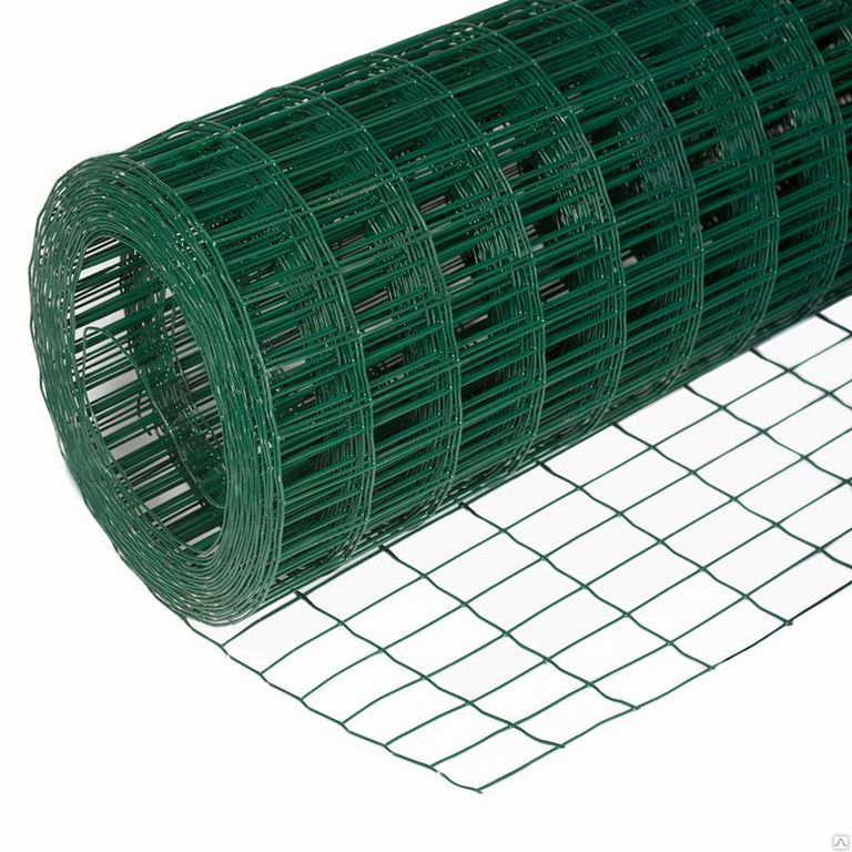 Купить сетка сварная 50х50х1,6 1,5х20м пвх в интернет-магазине "Корд".