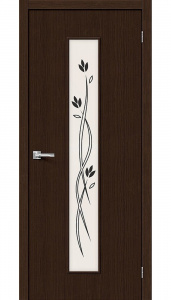 Дверь Тренд 14 3Д Wenge Etude 200х60