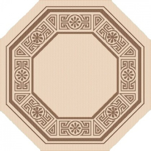 Коврик Эко 1,2х1,2м 7354-01  8ми гранник
