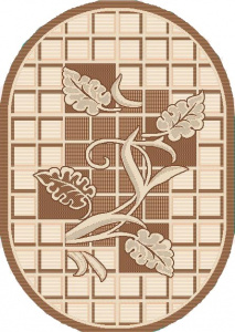 Коврик Эко 1,4х1,4м круг 7915-01