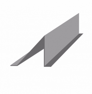 Снегозадержатель оцинкованный 30х100х80х30 L-2,0 м 