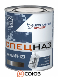 Эмаль ПФ-115 шоколад 1,8кг Сайвер