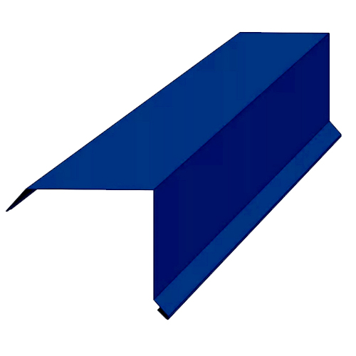 Купить планка карнизная ral5005 100х70 2м синий в интернет-магазине "Корд".