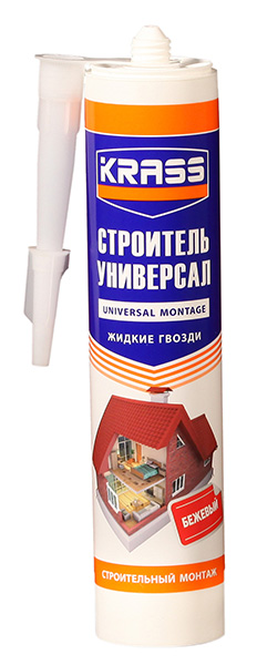 Купить жидкие гвозди krass 300гр д/панелей белый в интернет-магазине "Корд".