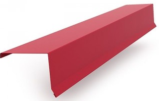 Купить планка торцевая ral3005 110х95 2м вишня в интернет-магазине "Корд".