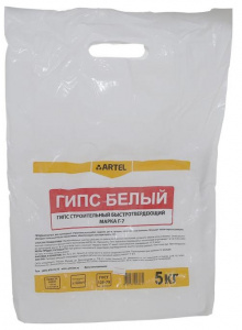 Гипс 5кг белый Артель